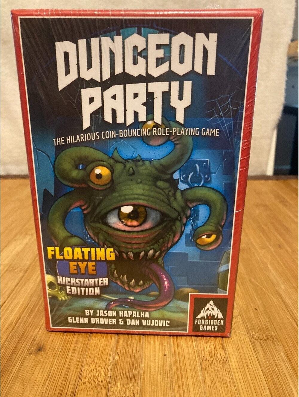 Forbidden Games Dungeon Party Floating Eye Kickstarter Edition tabletop